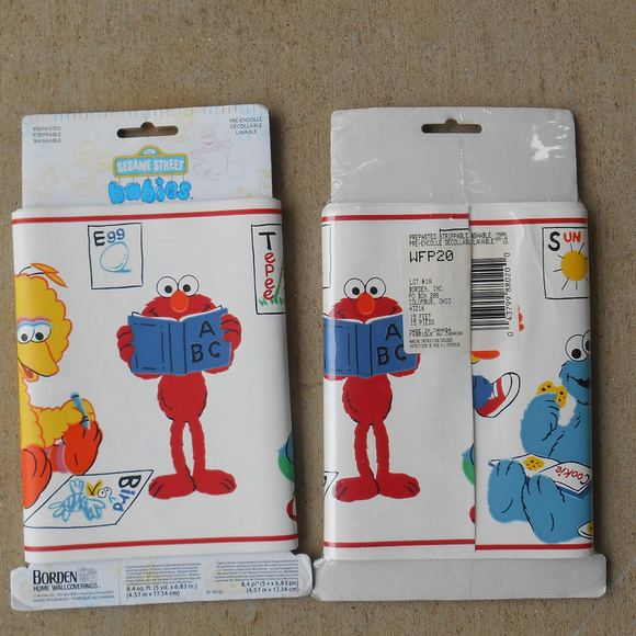 Borden Wall Art 2 15 Foot Sesame Street Wallpaper Borders 7